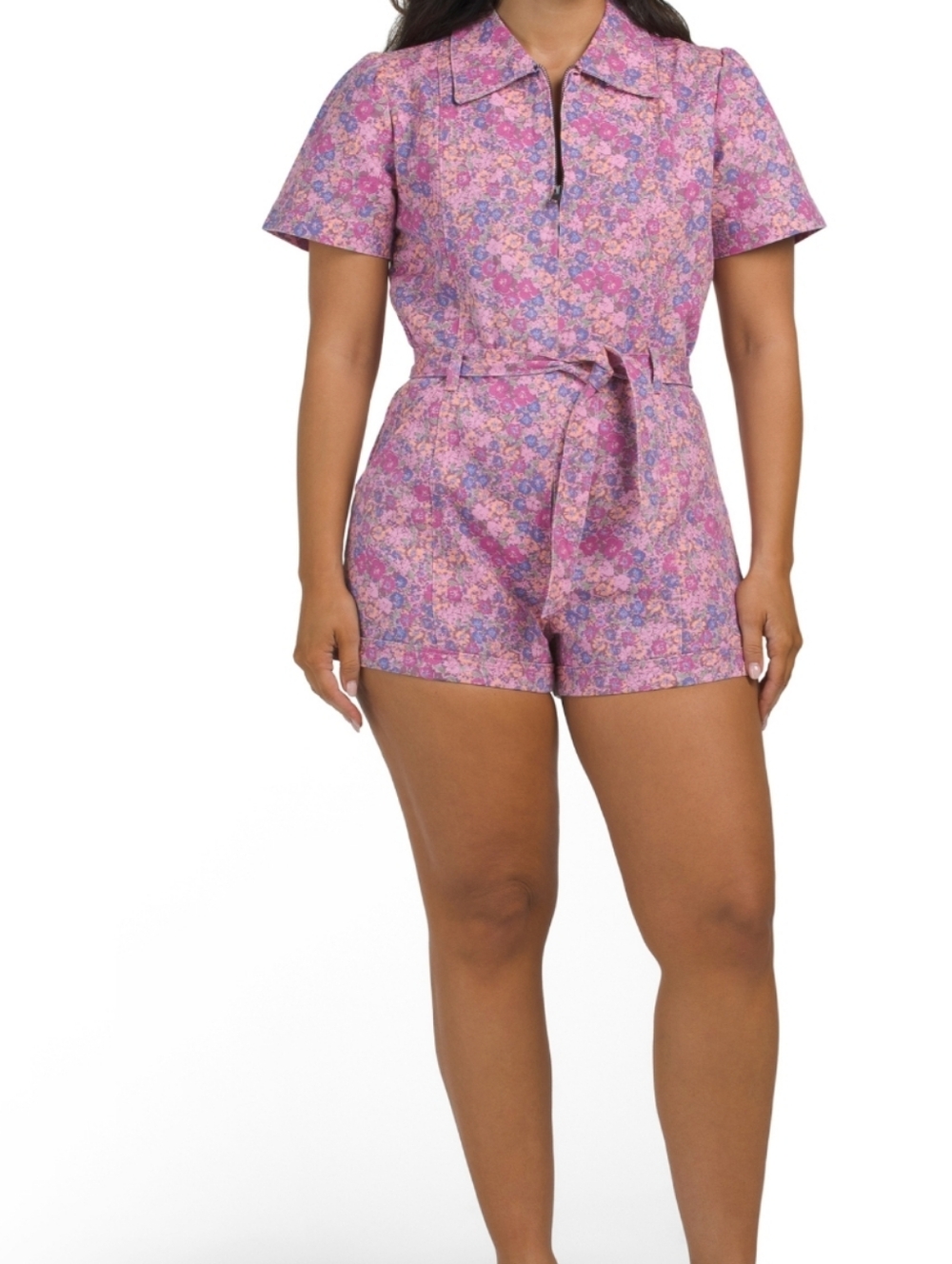 Saltwater Luxe Short Sleeve Romper NWT